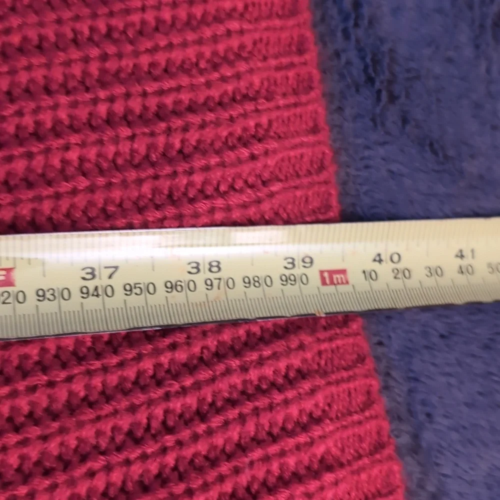 Joe Fresh| NWT Red Long Sleeve Mock Neck Midi Knit Sweater Dress - Picture 8 of 13